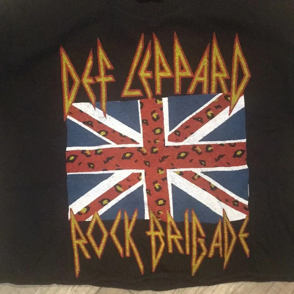 New Def‎ Leppard Crop tee - Picture 3 of 11